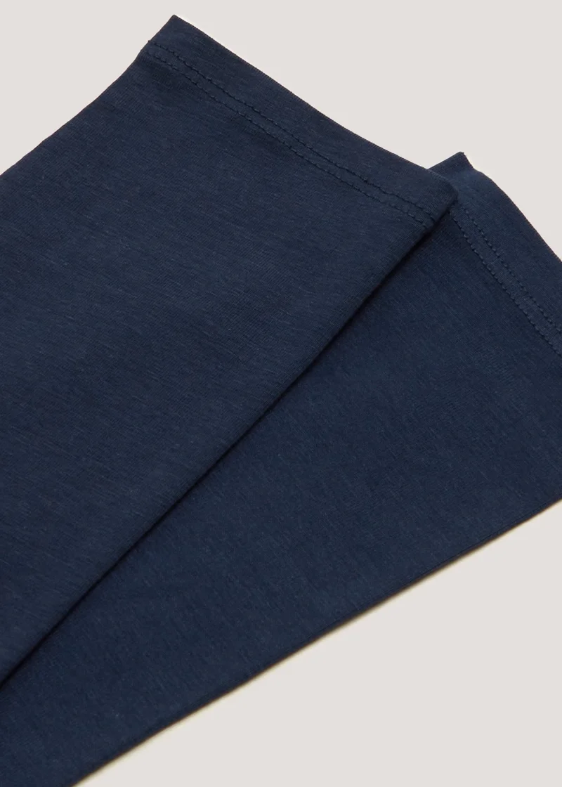 ماتلان Girls Ecru Wide Leg Jeans