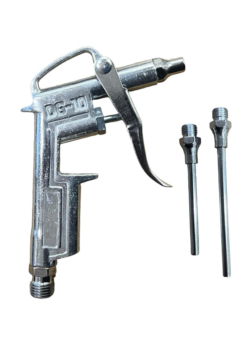 ADAWAT ADAWAT Air Blow Gun with Adjustable Air Flow Nozzle Air Flow Exte Air Compressor Tool Dust Cleaning Air Blower Gun Pneumatic Air Tools and Air Blowing Gun Compressor Cleaning Tool Metal Gun  - Image 1