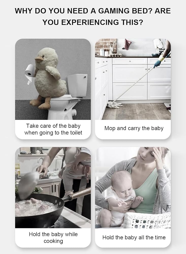 Sharpdo Portable And Foldable Baby Newborn Cots Beds, Multifunctional Baby Bassinet With Changing Diaper Table And Mosquito Net-Khaki - Image 3