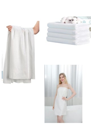 Premium Disposable Bath Towels, Disposable Bath Towels Portable Soft Towel Set for Hotel, Bathroom, Spa, Trip, Camping Highly Absorbent 70X140CM  4 Individually Packaged - pzsku/ZC0FFD1833644DB8854A4Z/45/1746811974/2ce92cb0-8034-4174-b82a-581e801a74bf