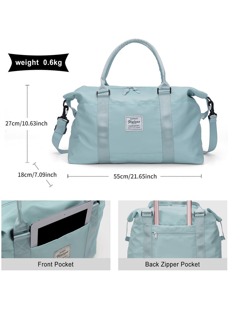 SKT Shiketro Men's And Women's Travel Duffel bag, Sports Handbag Gym Bag, Shoulder Weekend Overnight Bag  - Image 3