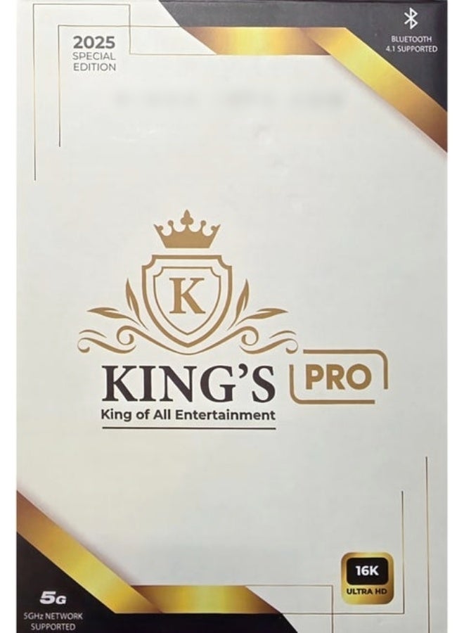 king's Kings Ultra Pro Android TV Box – Update Special Edition for FIFA World Cup 2026 | High-Performance Media Streaming Device - Image 1