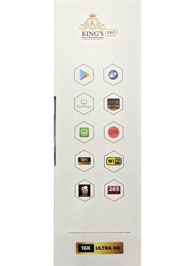 king's Kings Ultra Pro Android TV Box – Update Special Edition for FIFA World Cup 2026 | High-Performance Media Streaming Device - Image 5