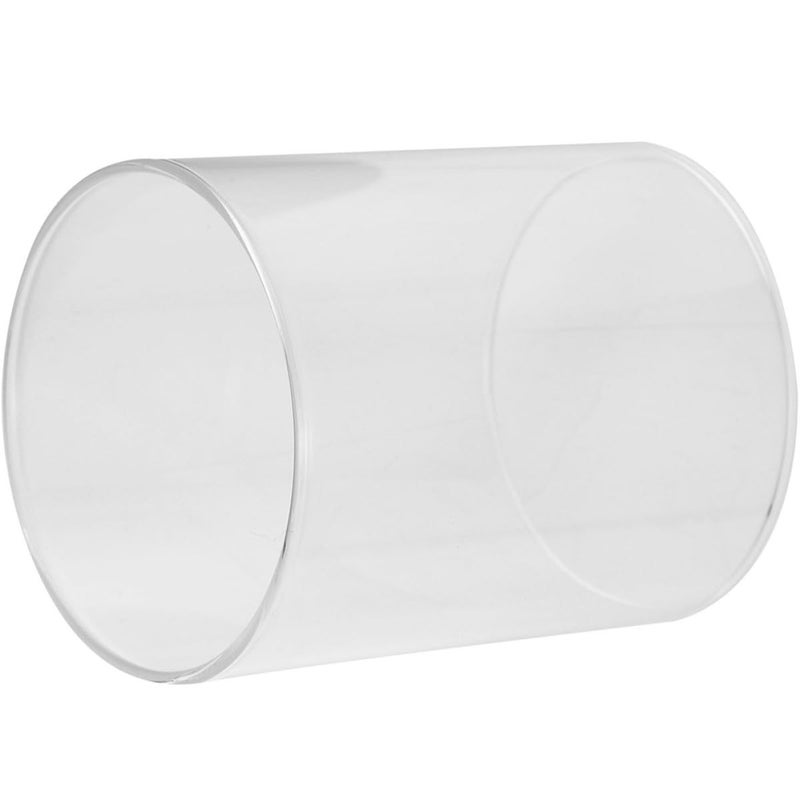 Glass Cylinder Serving Bowl 9cm Diameter 15cm Height Hollow Double Ended Plate For Food Salad Presentation In Kitchen Restaurant - Image 2