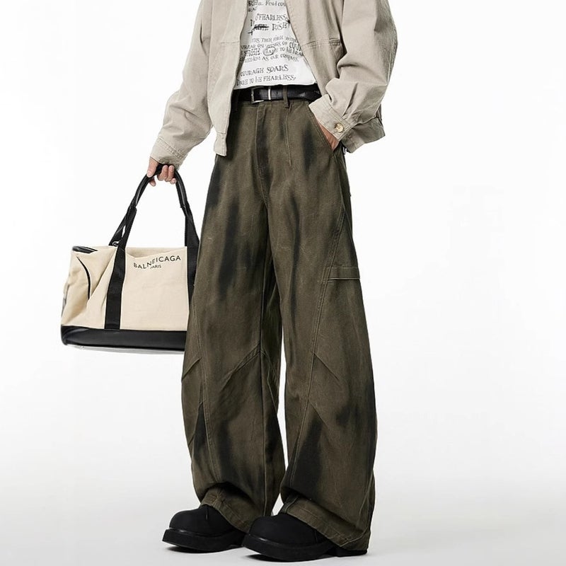 Unisex Classic Denim Jeans Loose Fit Daily Outdoor Wear - Image 3