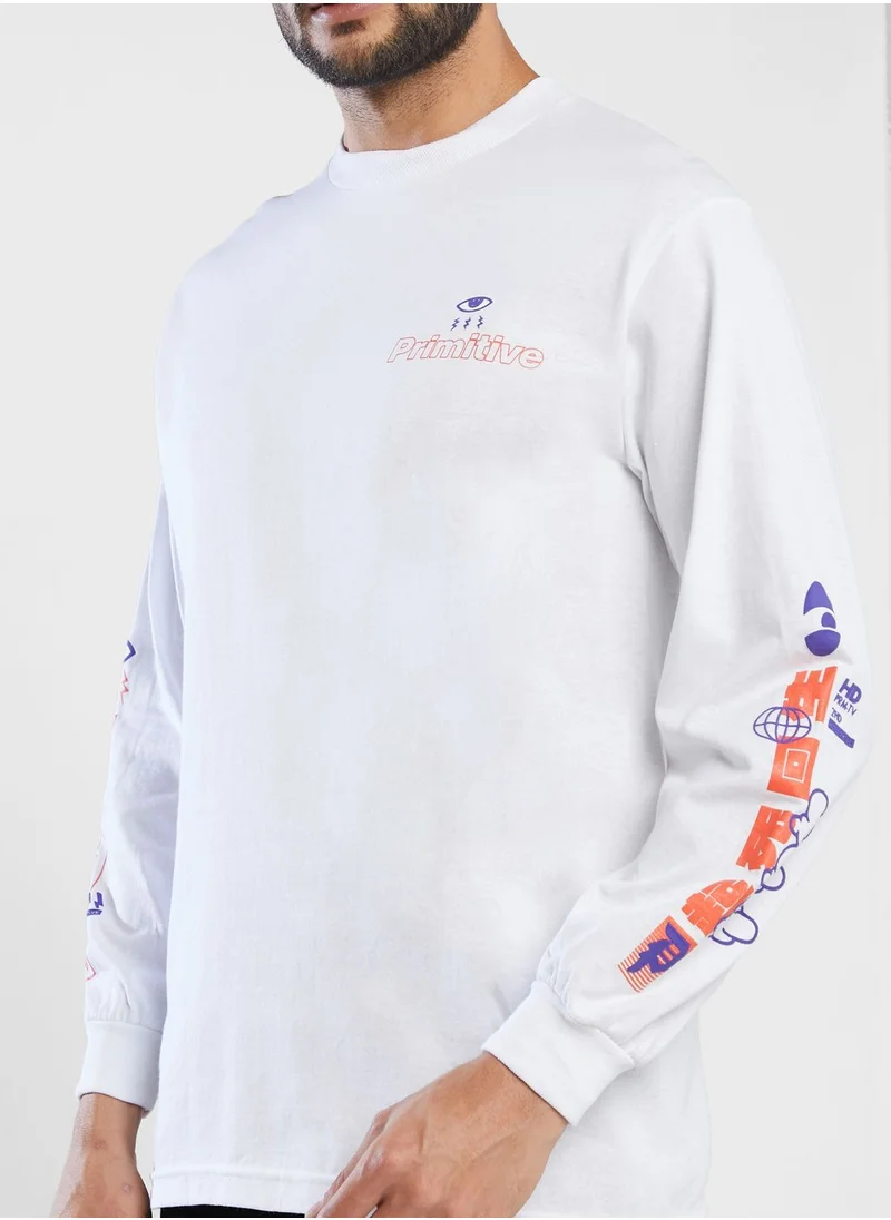 Primitive Primitive Reboot T-shirt
