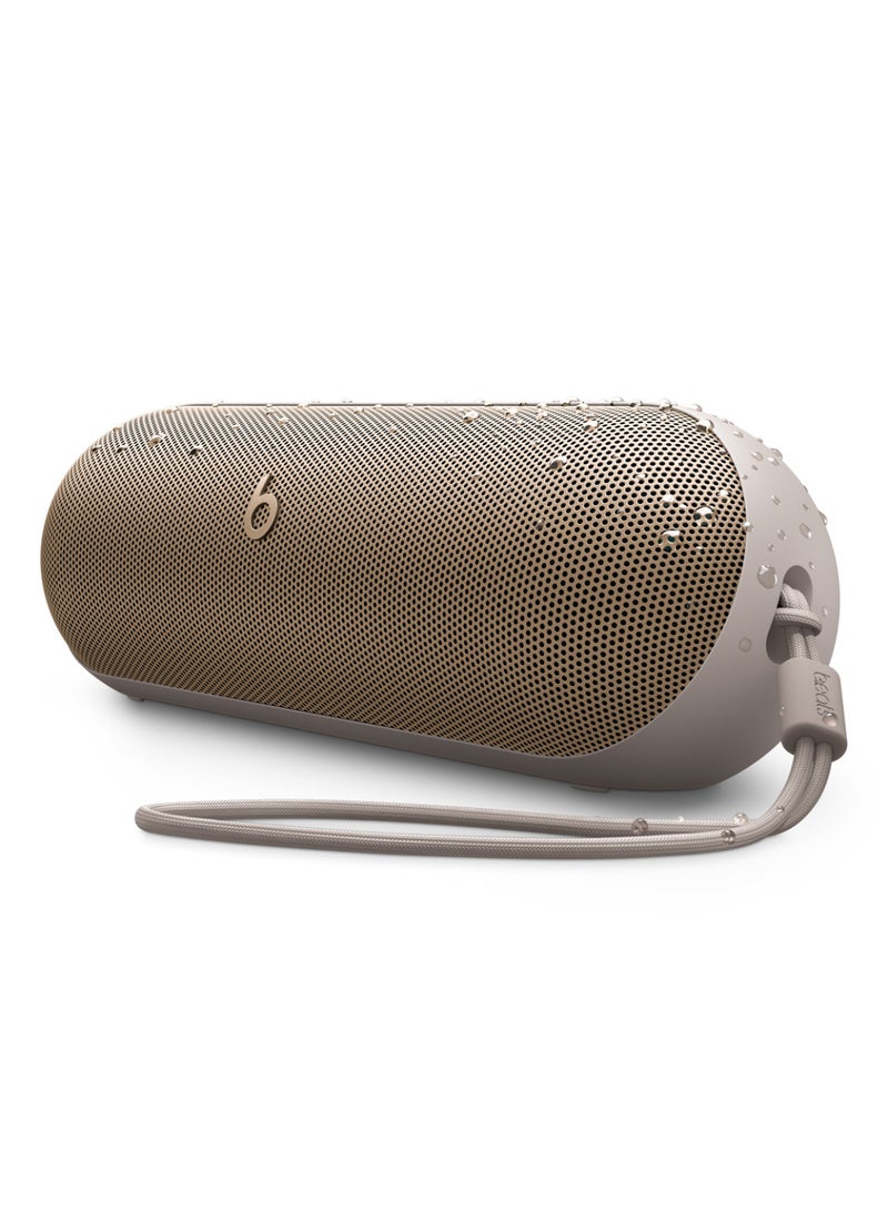 beats Pill – Wireless Bluetooth Speaker and Portable Charger via USB-C – Up to 24 Hours Battery Life, IP67 Water Resistant, Apple & Android Compatible, Built-in Microphone Champagne Gold - Image 3