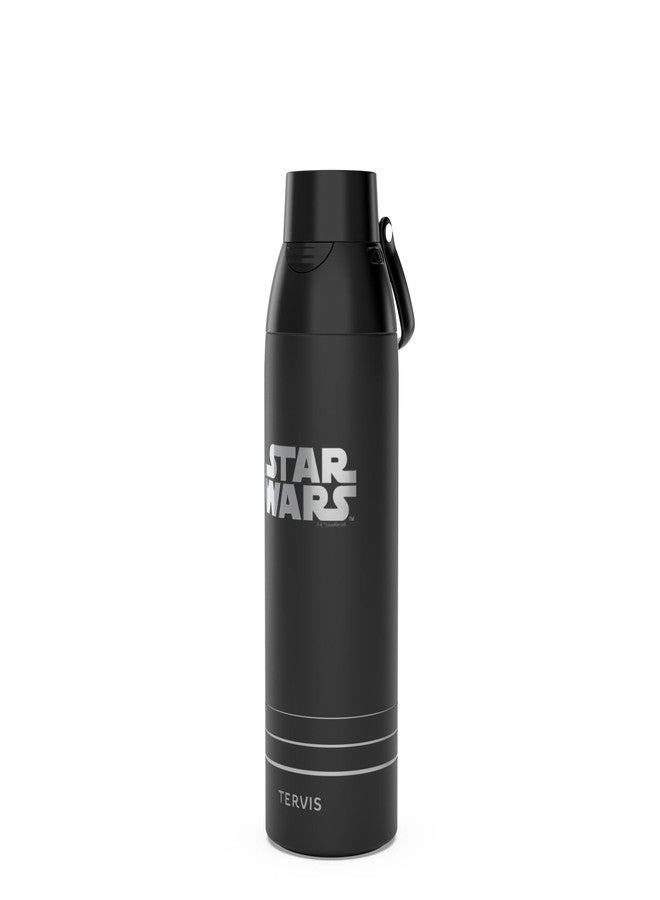 Tervis Venture Water Bottle Star Wars - Logo Made in USA Double Walled Insulated Tumbler Travel Cup Keeps Drinks Cold & Hot, 26oz, Stainless Steel - Image 1