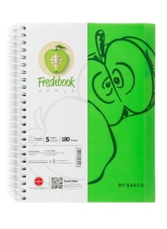 Bravo Bravo Fresh Notebook A5 180 Sheets - Assorted colors and designs  - Image 1