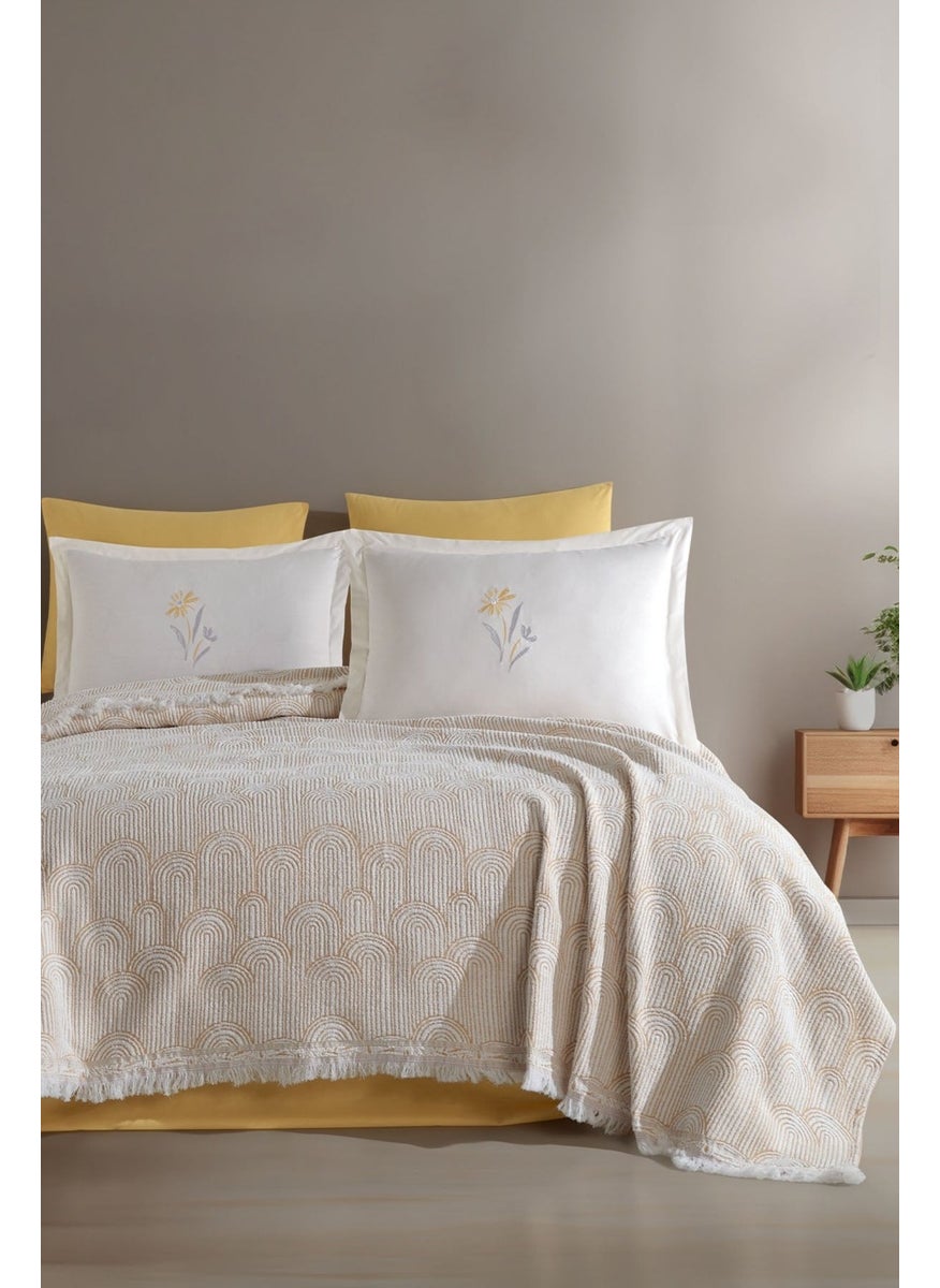 Sunrise Blanket Set Double 6 Piece Mustard - pzsku/ZC100AF5CA0689B15DEC2Z/45/_/1741093524/a09fe979-b5f7-471c-baa3-265bf02b0be4