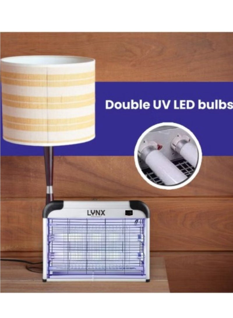 LYNX led Bug Zapper Fly Traps Indoor Electric Mosquito Zapper Killer Gnats Fruit Trap for Home Restaurants Kitchen Garden 20W LN-IK-2020 - Image 2