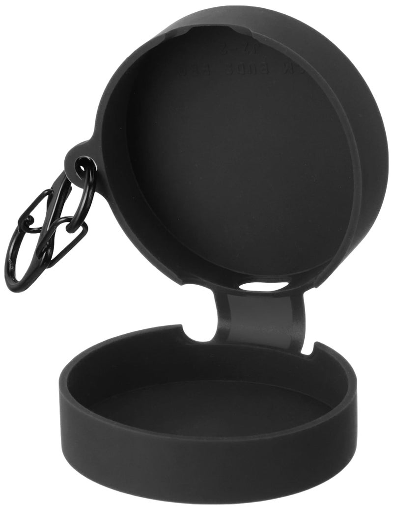KACA Protective Shockproof Silicone Earbuds Cover Case with Buckle Compatible with CMF by Nothing Buds Pro (Black) - Image 3