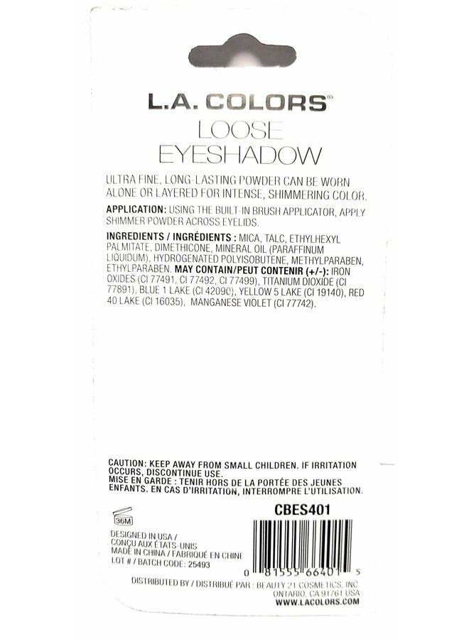 L.A. Colors Shimmering Loose Eyeshadow (Honey Suckle) - Image 2