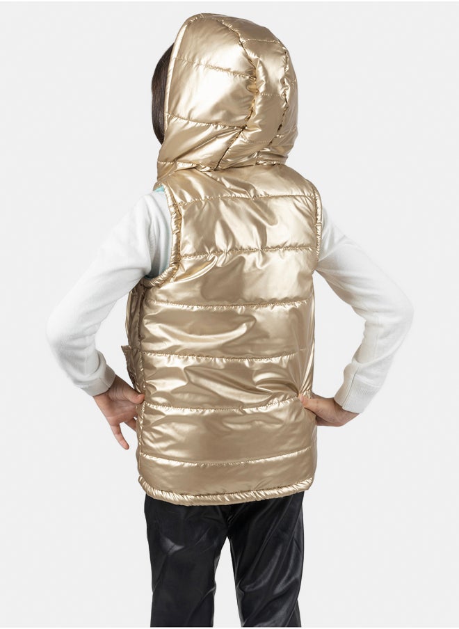 giggles - gillet long double face - Image 1