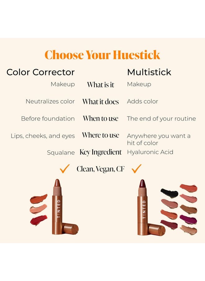 LIVE TINTED - Huestick Multistick In Free: Ultra Creamy Eye Lip And Cheek Multistick Packed With Hydrating Hyaluroinc Acid Squalane Vitamins C + E 3G 0.1Oz - Image 1