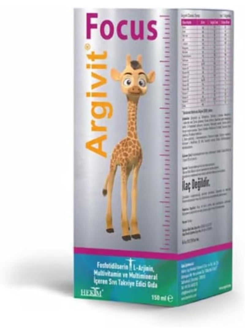 Argivit Focus Height Increase Baby Vitamin 150ml - Image 2