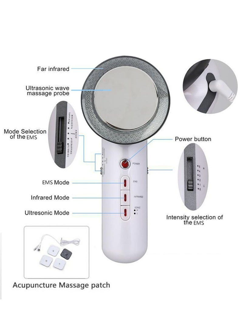 Prime by javaudan - Fat Remove Machine, Ultrasonic Cavitation Body Slimming Device Skin Care Anti-cellulite Remove Fat Dissolve Lipo Therapy Ultrasound Vibration - Image 1