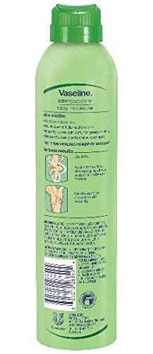 Vaseline Intensive Care Spray Moisturizer, Aloe Soothe Spray Lotion Moisturizer for Dry Skin with Micro-Droplets of Vaseline Lotion (Pack of 2, 6.5 Oz Ea) - Image 3