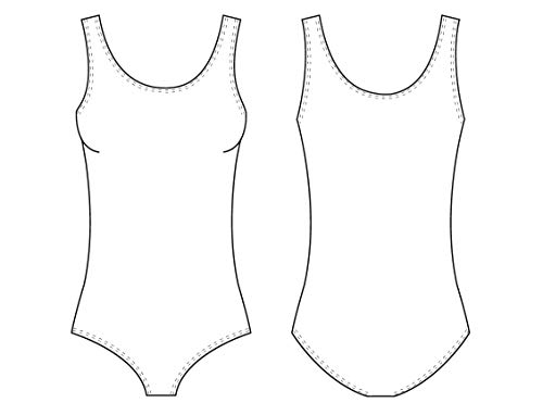 Bloch Dance Women's Ballerina Basic Tank Leotard, Black, Small - Image 2