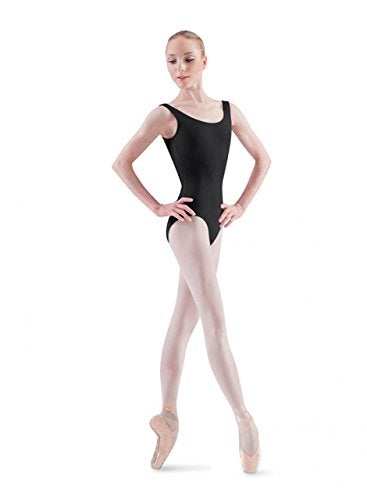 Bloch Dance Women's Ballerina Basic Tank Leotard, Black, Small - Image 3