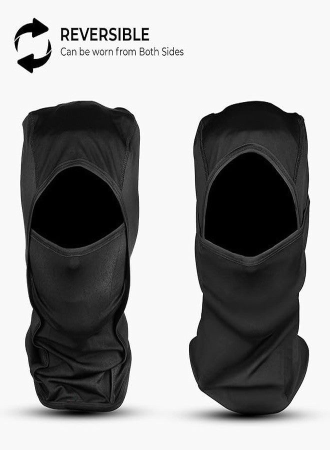 AUTOGUYS Ryder Full Face Mask for Bikers Riding Balaclava for Men Masks for Bike Riding Accessories Cycling Accessories Helmet Cap for Men Women Rider Helmet Balaclava for Men [Black, Pack of 1] - Image 3