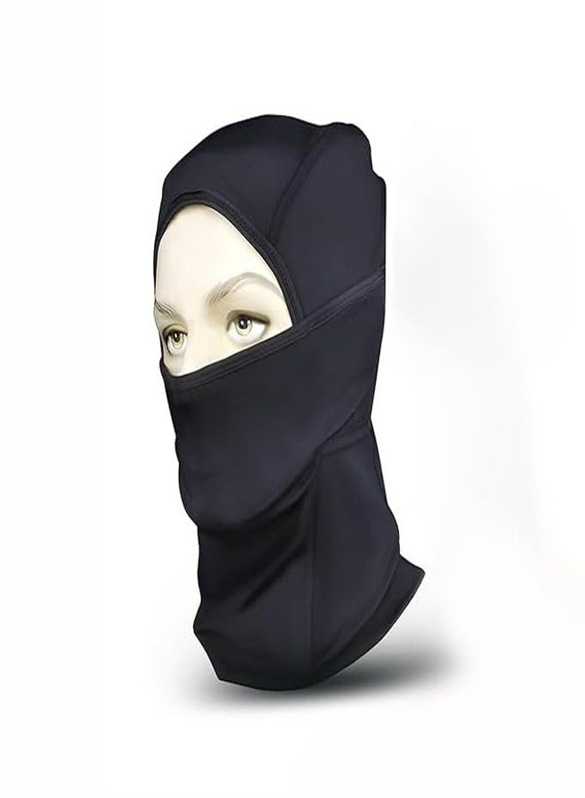 AUTOGUYS Ryder Full Face Mask for Bikers Riding Balaclava for Men Masks for Bike Riding Accessories Cycling Accessories Helmet Cap for Men Women Rider Helmet Balaclava for Men [Black, Pack of 1] - Image 1