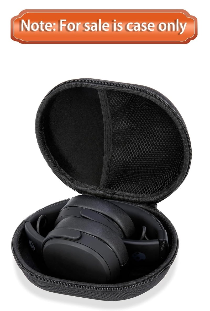 VERTUS® Headphone Protective Storage Case Cover for Boat Rockerz 512 ANC Headphones (Hard Shell|EVA|Black) - Image 2