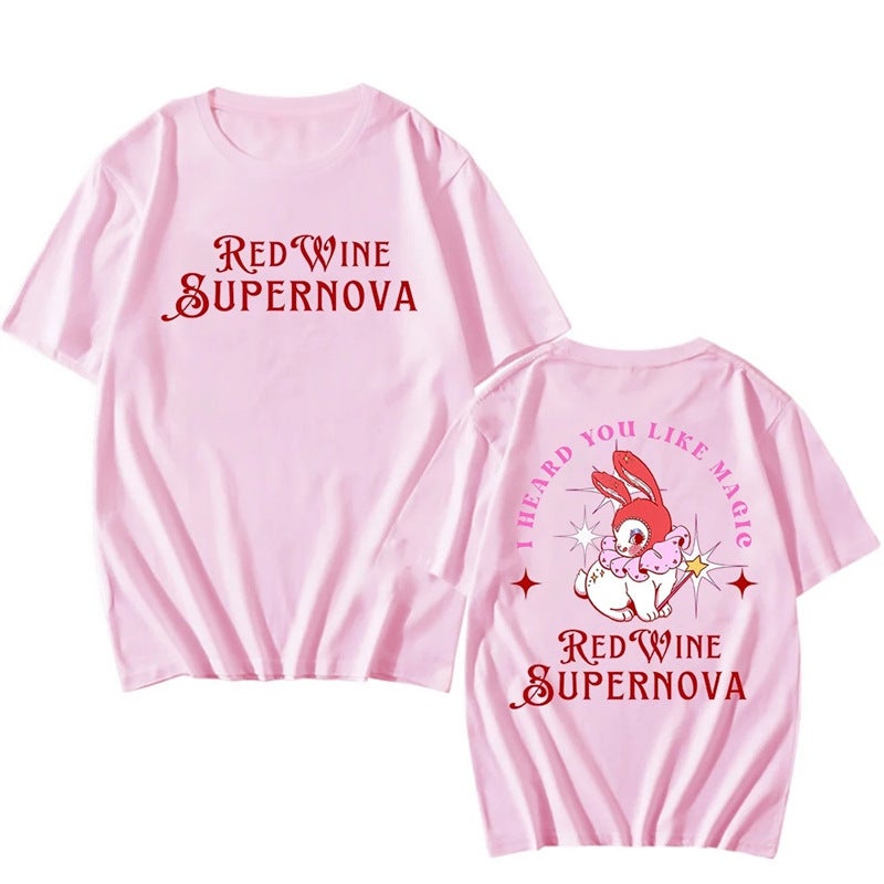 Red Wine Supernova T Shirt Chappell Roan Men/Women Clothing - Image 5