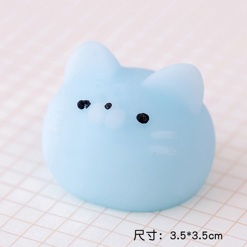 Independent Squishy Dumpling Stress Relief Toy, Fun and Novel Stress-Relief Gadget, Interesting Small Toy, Source for Night Market Stalls - Image 1