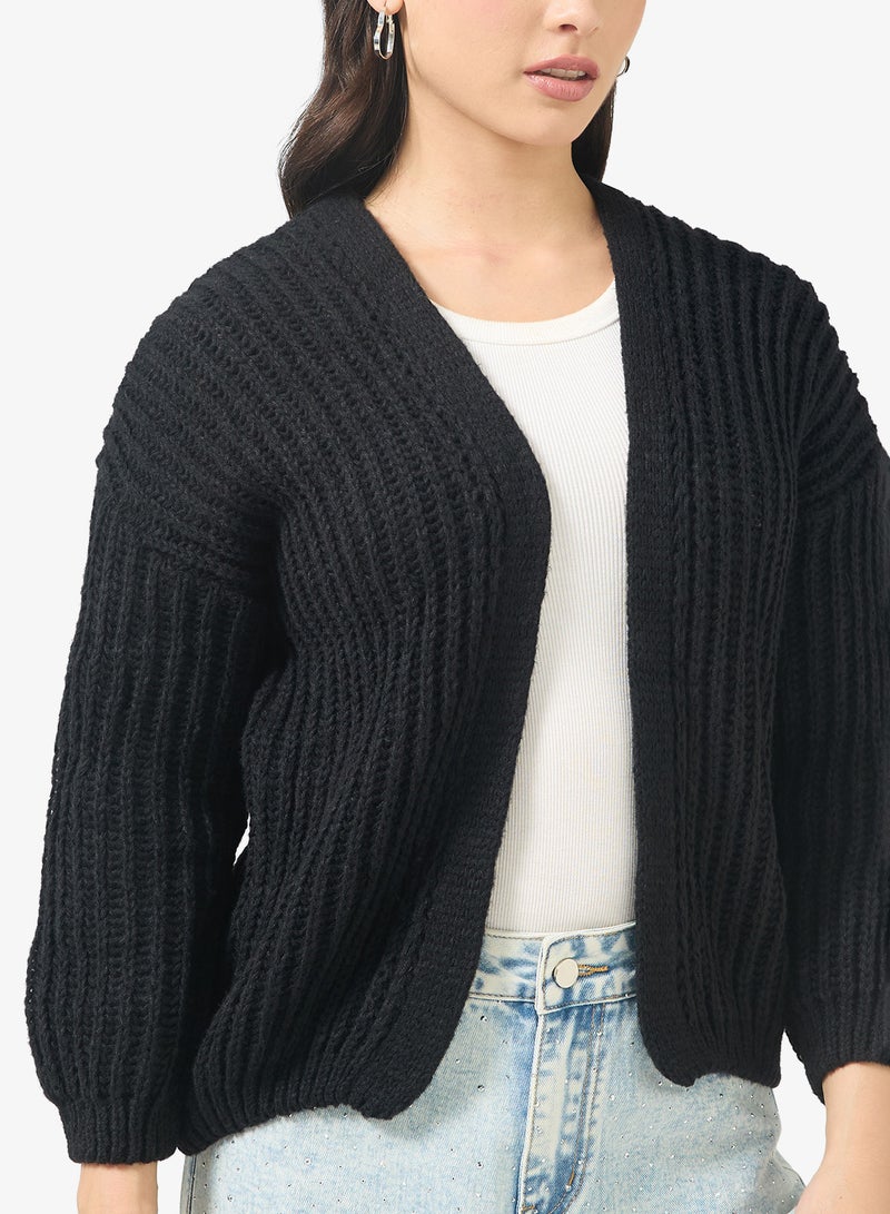 Ginger Polo Neck Cropped Sweater - Image 3