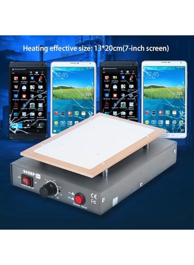 آلة فصل شاشات LCD مقاس 7 بوصة مع لوحة تسخين مسبقة لإصلاح الهواتف - Image 5