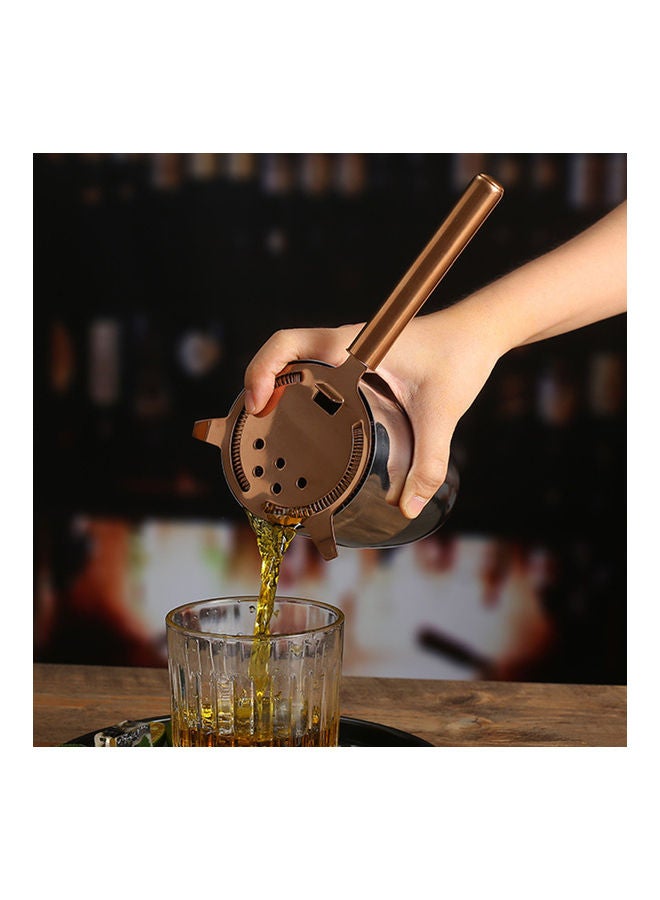 Stainless Steel Detachable Drink Ice Cube Filter Gold  - Image 2