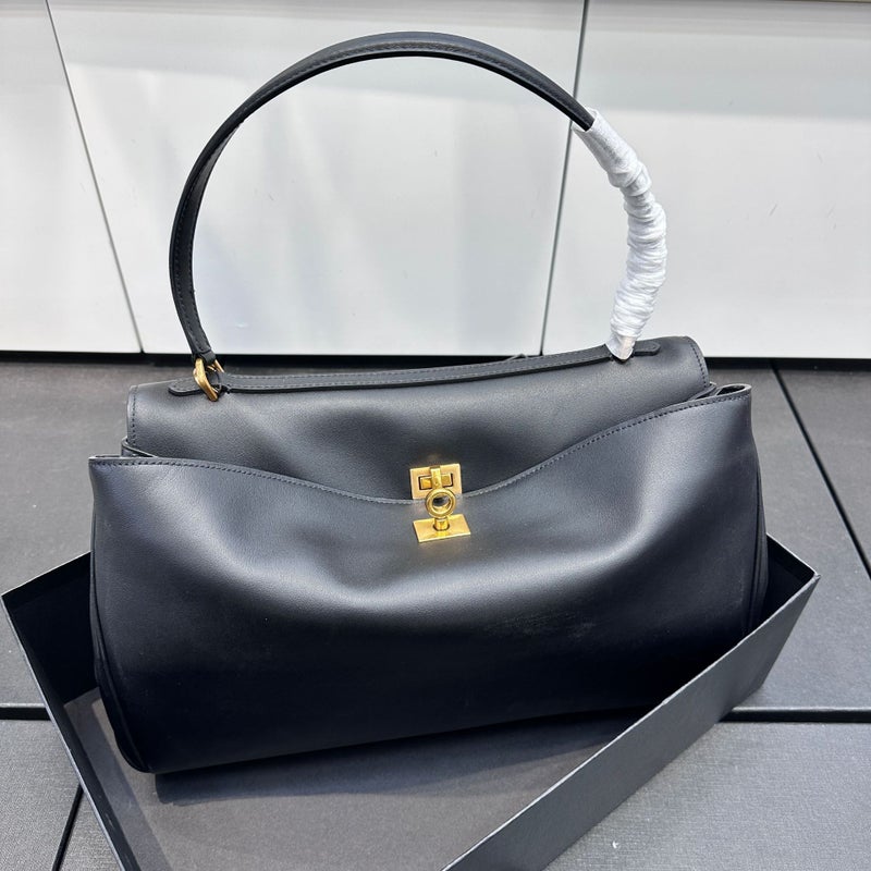 New Color [First Layer Cowhide High-End Rodeo2024 Spring And Kelly Bag Large Capacity Commuter Bag Lazy Style - Image 1