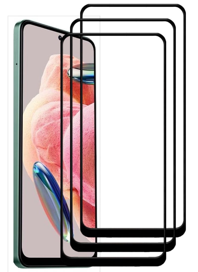 أكاليكس 3   قطع، حماية شاشة،  لهاتف شاومي ريدمي نوت 12 4G ، جودة ممتازة. - Image 1