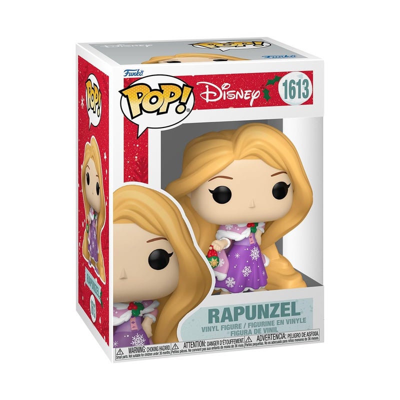Funko POP! Disney Tangled Rapunzel (Winter Outfit) Vinyl Figure (10.2 cm) - Image 1