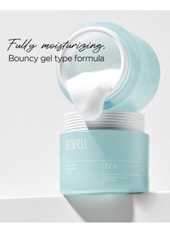 ACWELL ACWELL Real Aqua Balancing Cream 1.69 fl.oz. - Moisturizing pH Balancing Face Cream, Soothing Skin Troubles and Redness for Sensitive Skin, Refreshing Gel Moisturizer, Improving Skin Texture  - Image 4