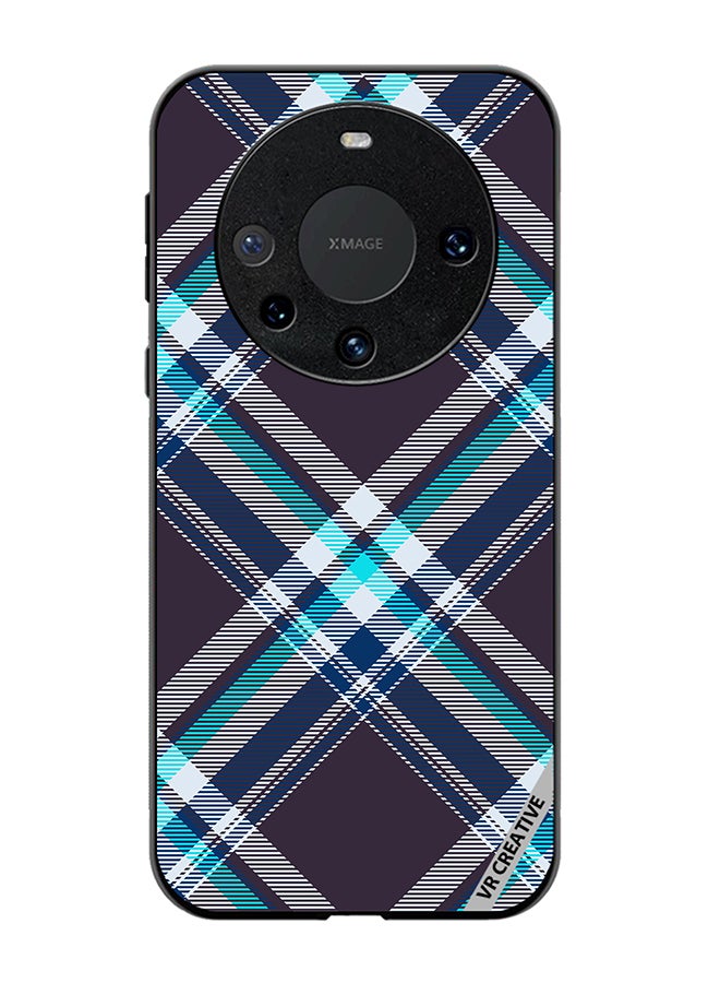 VR CREATIVE Protective Case Cover For Huawei Mate 60 Pro Plus Checkered Design Multicolour - Image 1