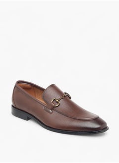 DUCHINI Men's Metal Accent Slip-On Loafers  - Image 2