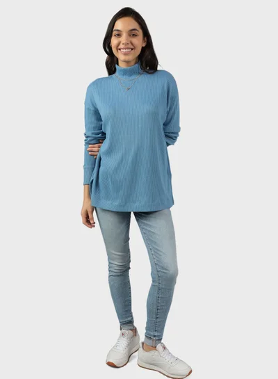 American Eagle Mock Neck Top