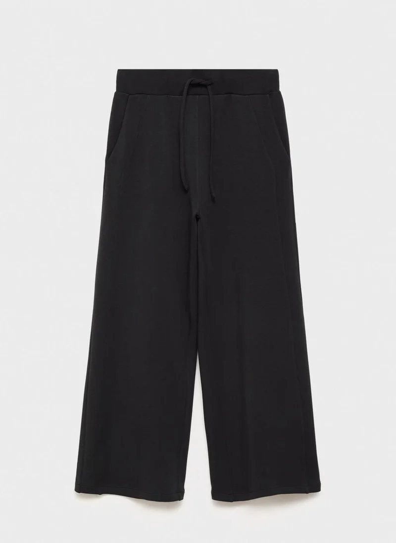 MANGO Drawstring jogger trousers