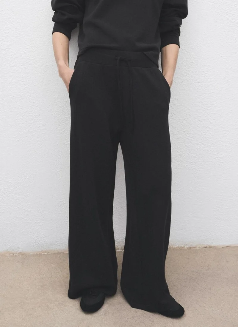 MANGO Drawstring jogger trousers