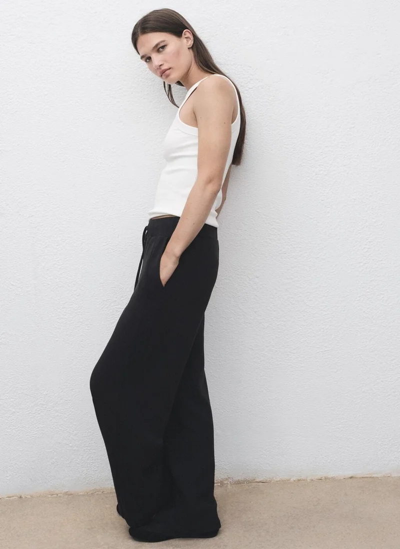 MANGO Drawstring jogger trousers