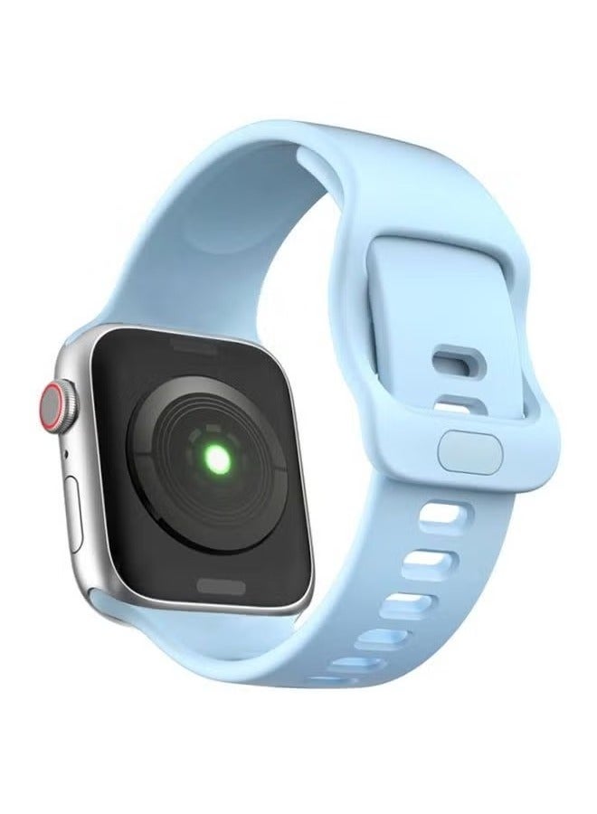 vesus Replacement Band For Apple Watch Series 5/4/3/2/1 44/42mm Light Blue
