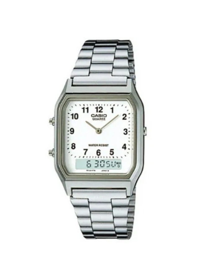 CASIO Stainless Steel Analog Watch AQ-230A-7BMQ - Image 1