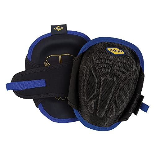 QEP F3 Stabilizer Knee Pads with Memory Foam, Gel Cushion, Neoprene Fabric Liner and Pen Storage, Black (79642) - Image 1