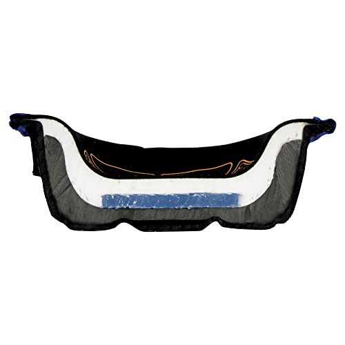 QEP F3 Stabilizer Knee Pads with Memory Foam, Gel Cushion, Neoprene Fabric Liner and Pen Storage, Black (79642) - Image 3