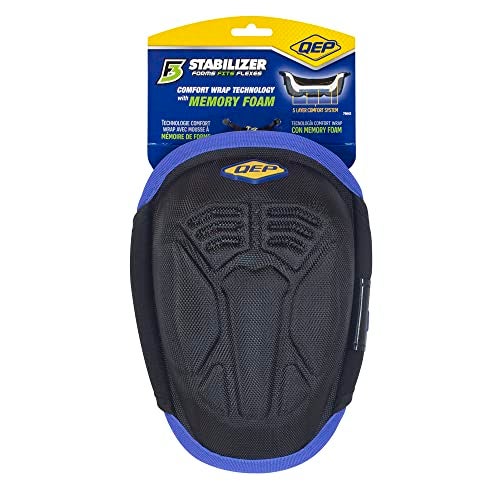 QEP F3 Stabilizer Knee Pads with Memory Foam, Gel Cushion, Neoprene Fabric Liner and Pen Storage, Black (79642) - Image 5
