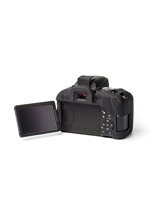easyCover ECC800DB Secure Grip Camera Case for Canon 800D/ T7i, Black - Image 3