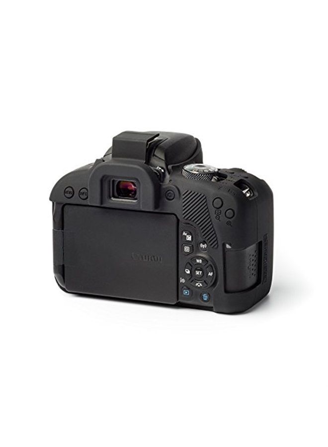 easyCover ECC800DB Secure Grip Camera Case for Canon 800D/ T7i, Black - Image 2
