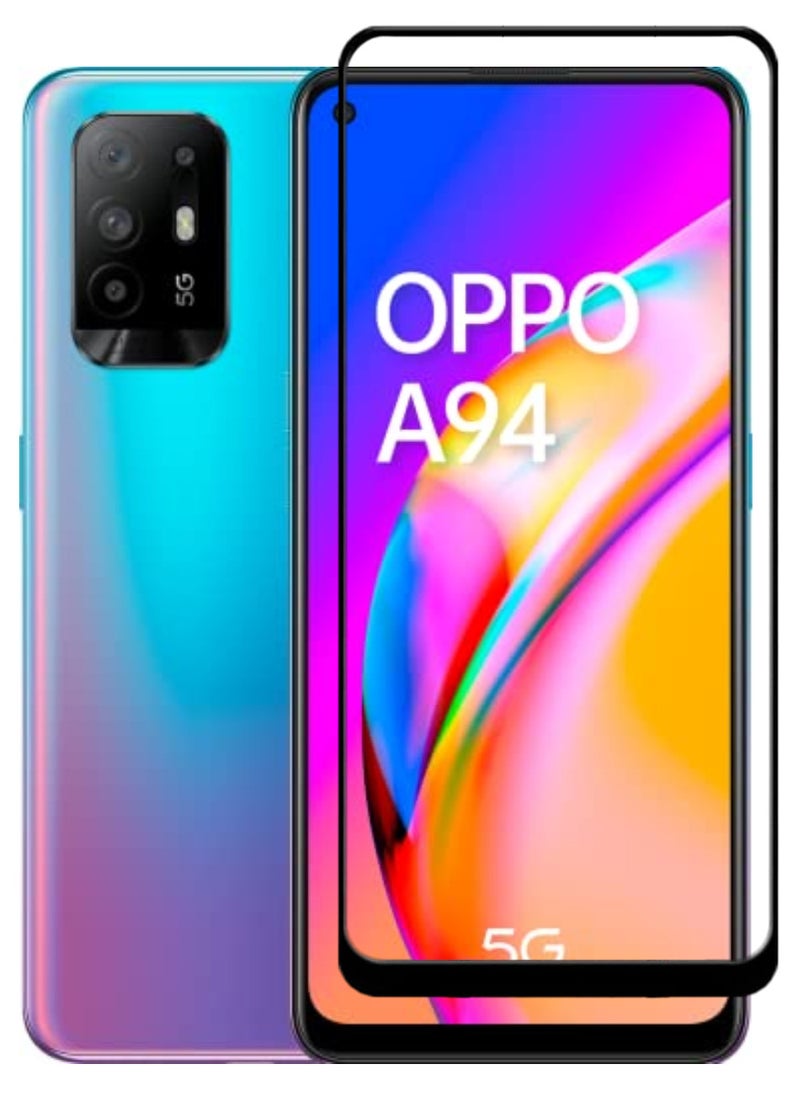 ACLIX Antistatic ESD Dustproof Premium Quality High Definition Tempered Glass Screen Protector Designed For Oppo A94 5G - Image 1